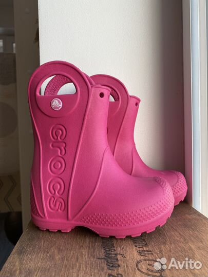 Резиновые сапоги crocs с6