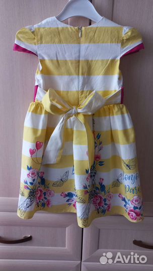 Нарядное платье для девочки 98