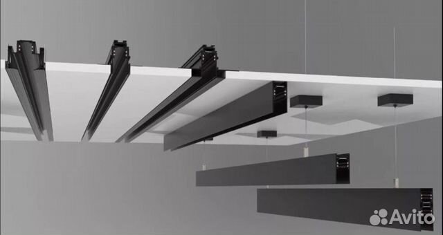 Магнитные трековые светильники шинопроводы Denkirs купить в Москве ...