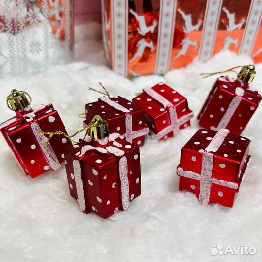 Набор ёлочных игрушек 