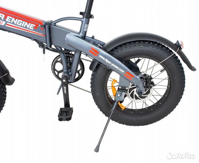 Электровелосипед Hiper Engine FAT BF216 Space Gray