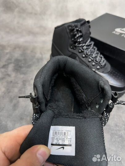 Мужские зимние кроссовки с мехом nike duckboot