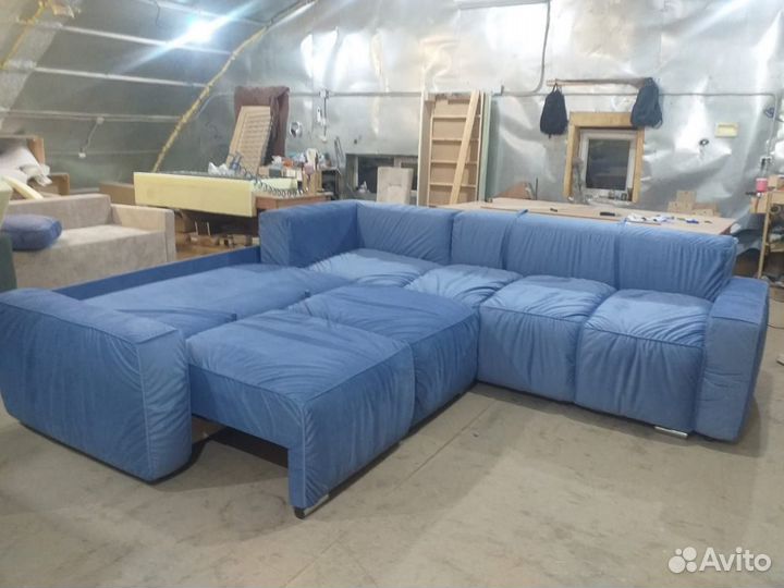 Диван лофт угловой 370*260