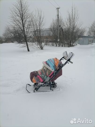 Санки коляска ника