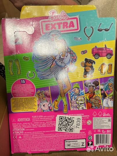 Кукла Barbie extra 5 Барби экстра GRN29 Mattel