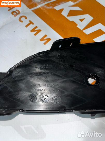 Рамка фары противотуманной правая Opel Astra