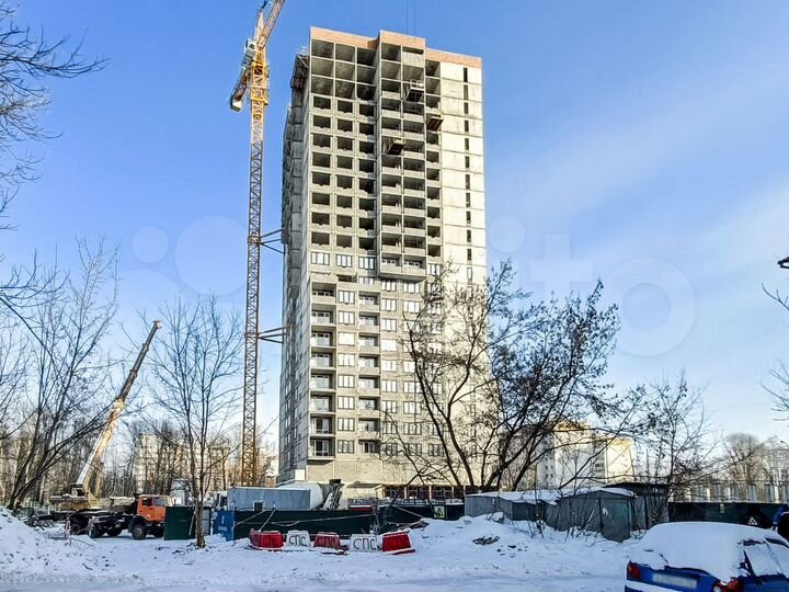 3-к. квартира, 76,5 м², 2/21 эт.