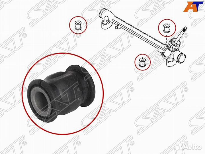 Сайлентблок рулевой рейки mazda CX-5 11- /mazda 3