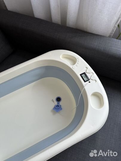 Складная ванночка для купания новорожденных