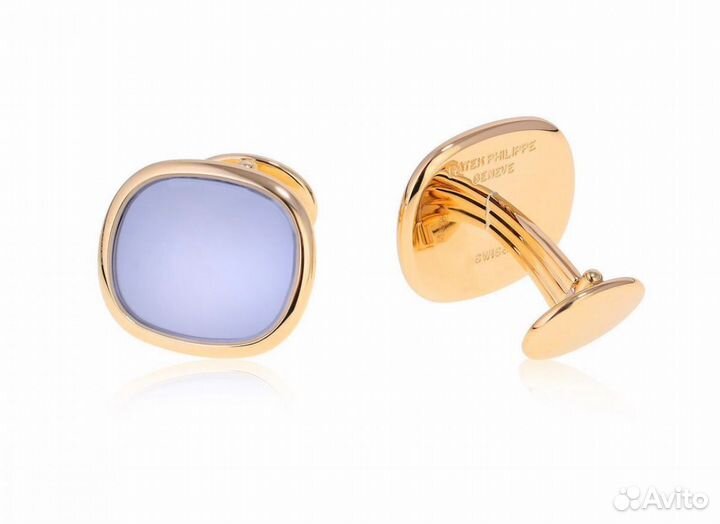 Золотые запонки Patek Philippe Ellipse
