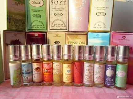 Духи арабские масляные 6мл. Al-Rehab