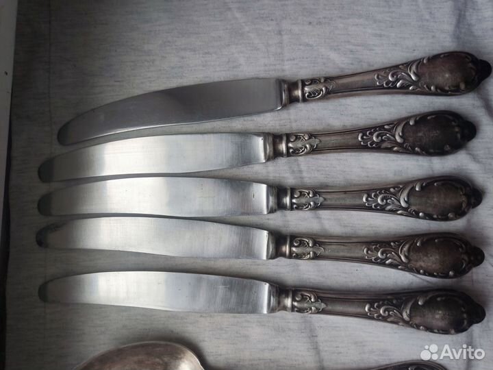 Мельхиоровые столовые приборы