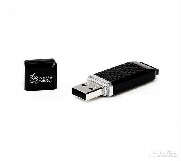 Флеш-накопитель Smartbuy Quartz USB 2.0 64GB, черн