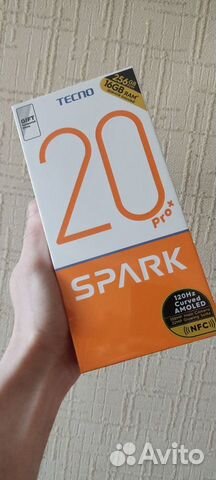 TECNO Spark 20 Pro+, 8/256 ГБ объявление продам