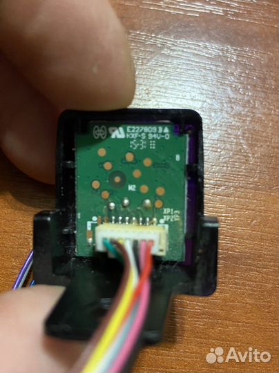 E227809B HXF-S 94V-0 ик-порт, кнопка управления