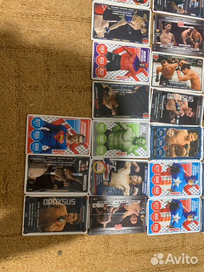 Карточки UFC draxsus
