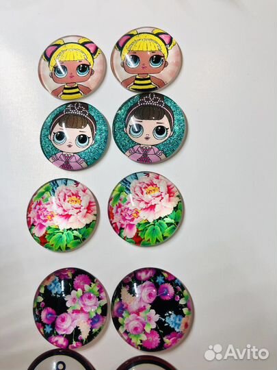 Кабошон для рукоделия (стекло)