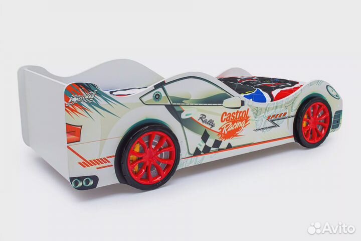 Детская кровать машинка