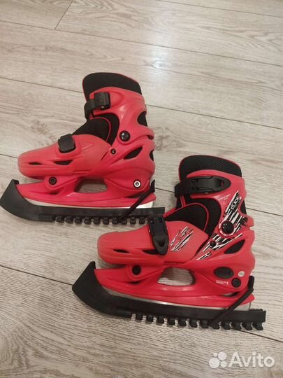Коньки детские раздвижные 30-33