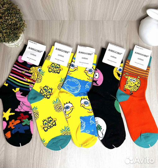 Носки с крутыми принтами