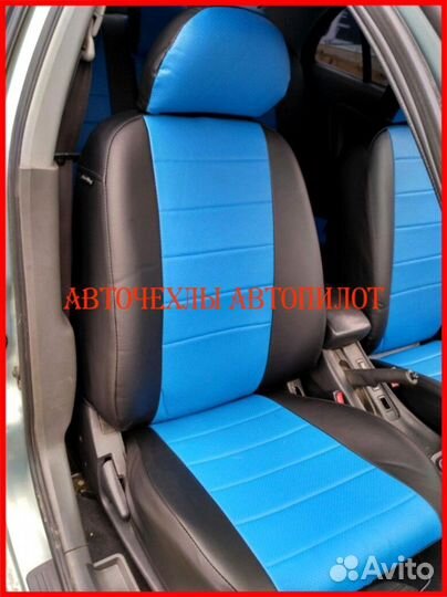 Чехлы Автопилот Nissan Almera Classic из экокожи