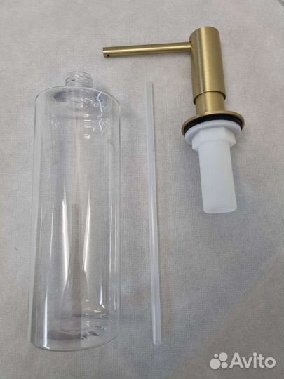 Врезной золотой дозатор Kern F026 Gold Matt