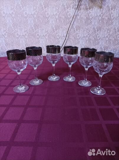 Бокалы для напитков «Барокко»(г. Гусь-Хрустальный)
