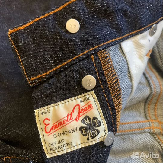 Мужские Джинсы Selvedge Emmett W29 L32