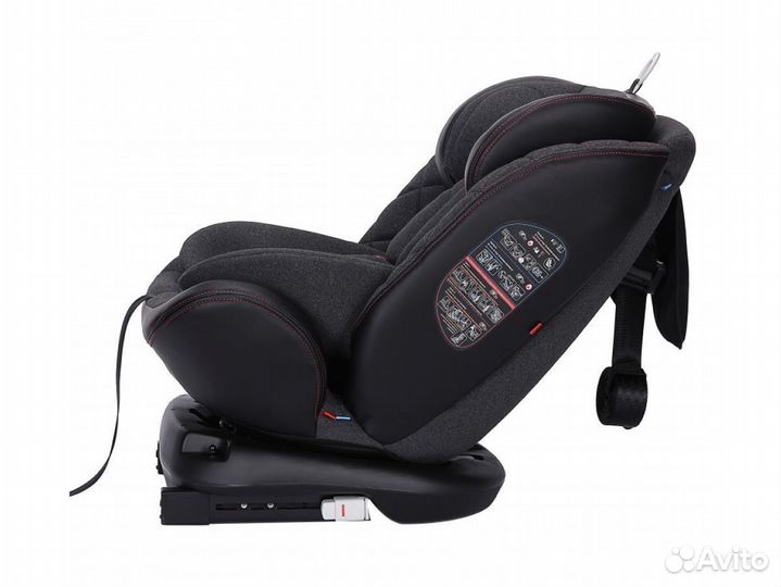 Автокресло Luxmom 299 0-1-2-3 Isofix черный