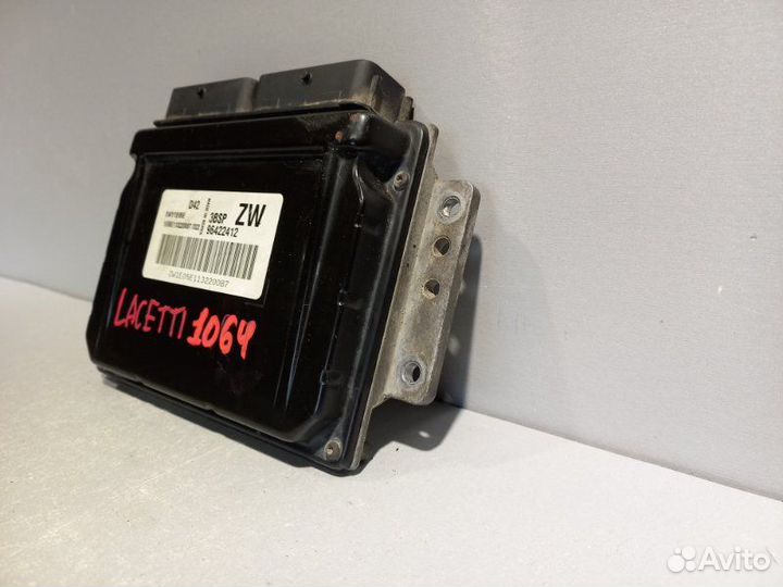 Блок управления двигателем Chevrolet Lacetti седан