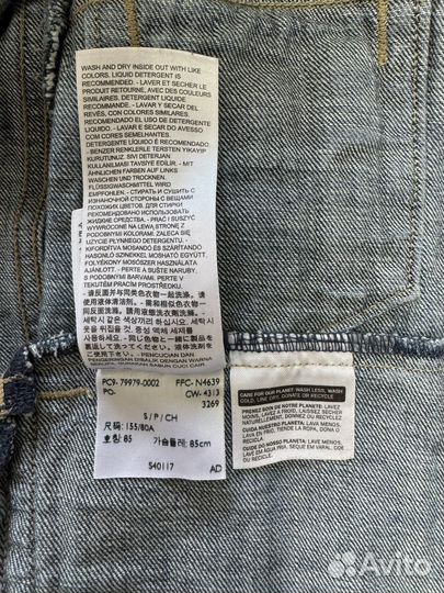 Джинсовая куртка Levis женская xs