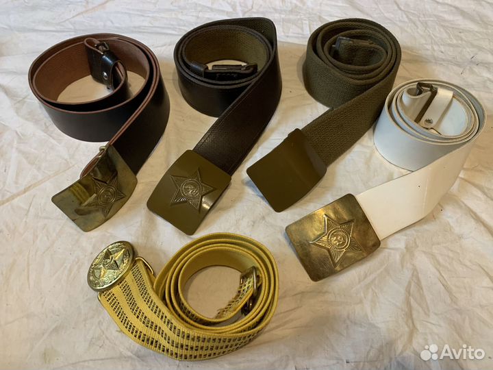 Ремни военные СССР