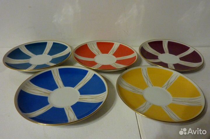 Кофейный сервиз Ильменау Германия 30-е г. редкий