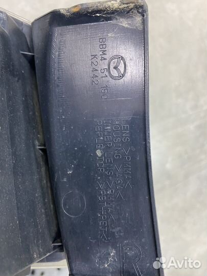 Фонарь правый mazda 3 bl