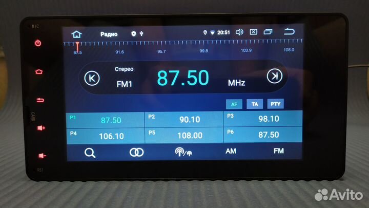 Магнитола Mitsubishi Android