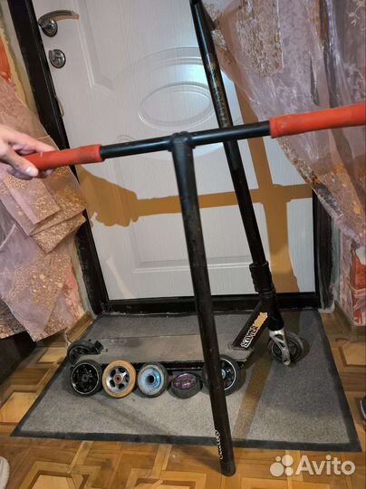 Трюковой самокат custom запчасти