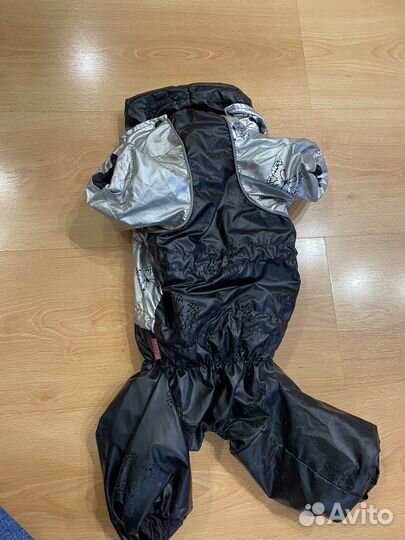 Дождевик для средней собаки (комбинезон)