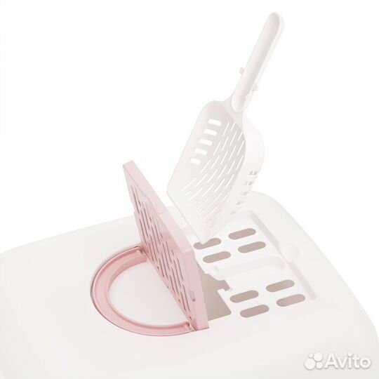 Туалет для кошек закрытый лоток