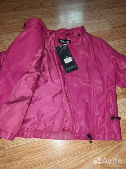 Кожаная куртка новая