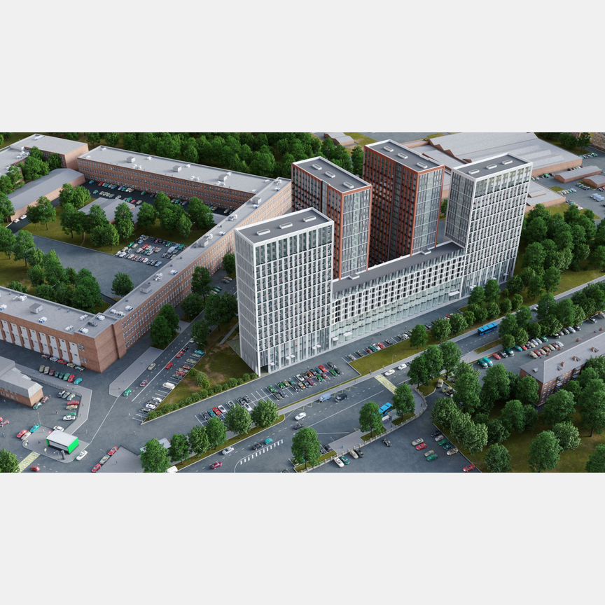 Апартаменты-студия, 22,3 м², 16/23 эт.