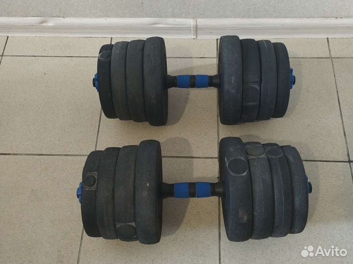 Гантели 30кг по 15кг