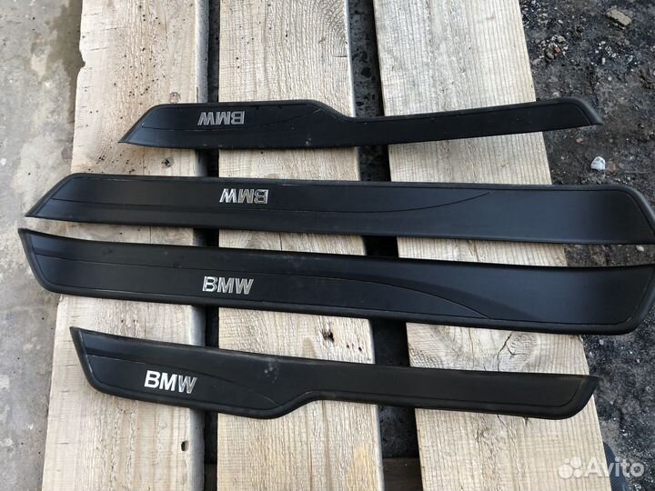 Накладки порогов bmw 3 e90
