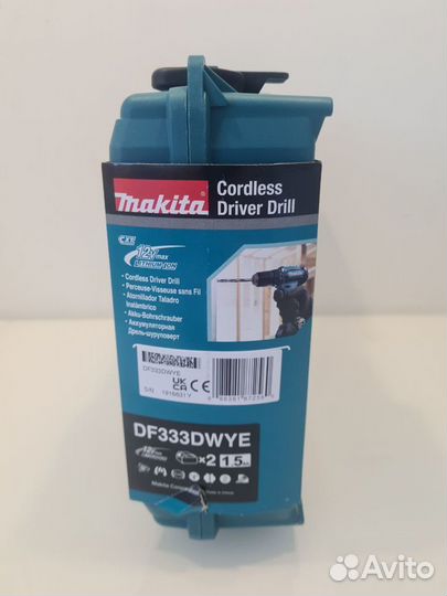 Дрель-шуруповерт Makita DF333dwye