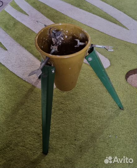 Держатель подставка горшок для ёлки