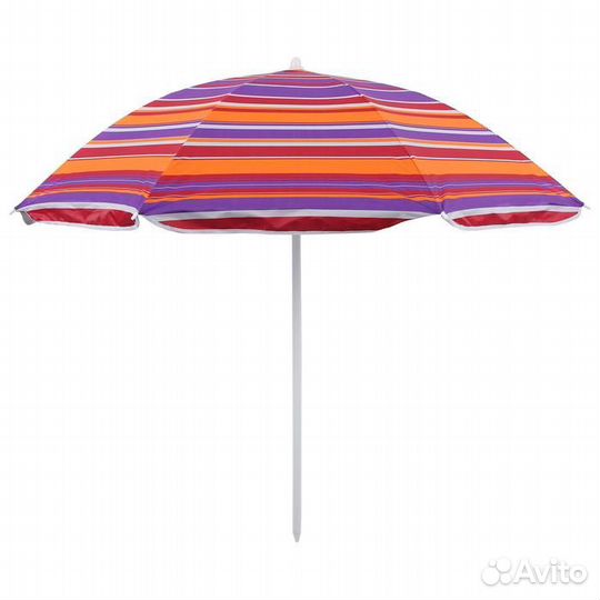 Зонт пляжный с механизмом наклона, d180 cм, h195