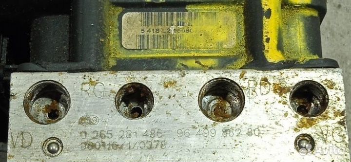 Блок ABS Peugeot 307 2001-2005