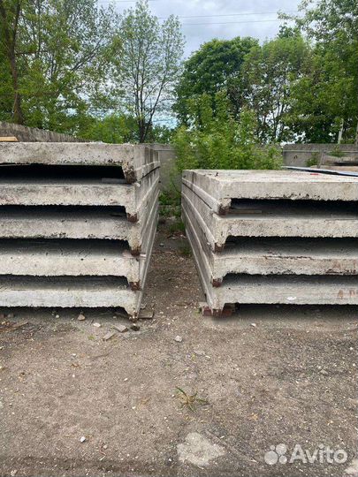 Плиты перекрытия пустотные бу