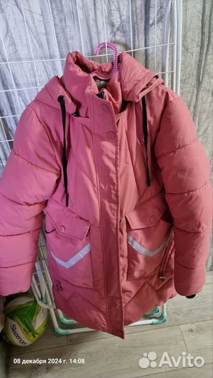 Куртка зимняя для девочки 146