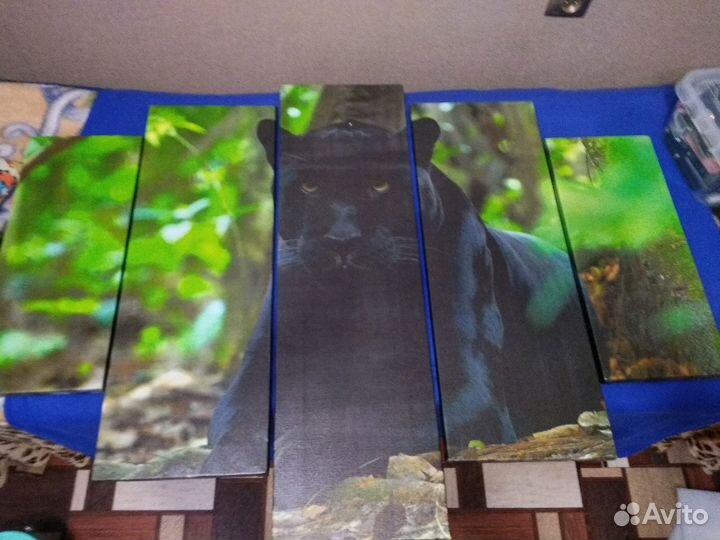 Картина черная пантера