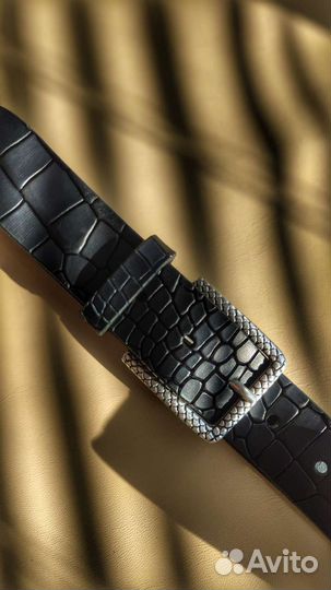 Ремень кожаный